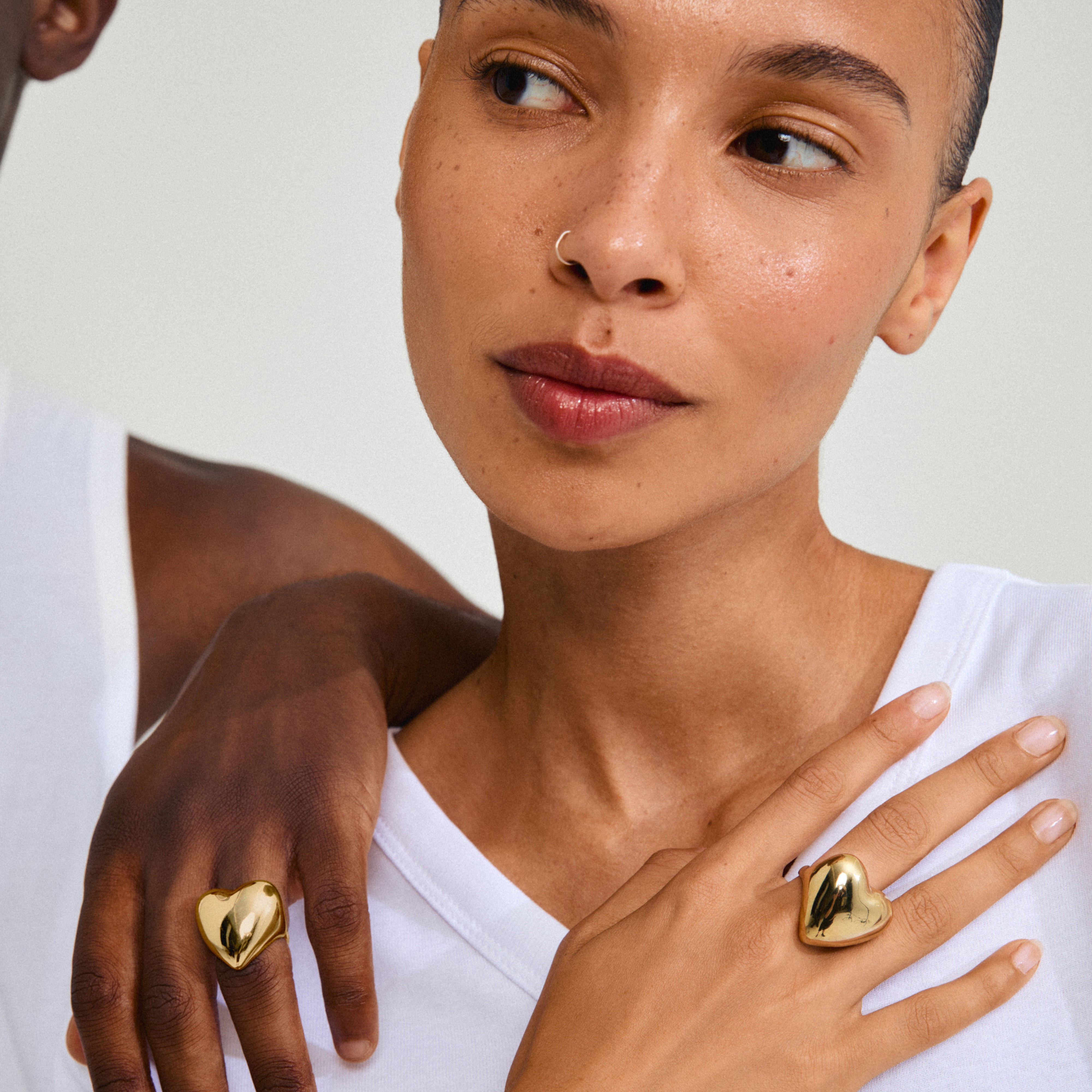 ANNEMETTE ring gold-plated