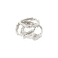STORM recycled rings 3-in-1 set silver-plated