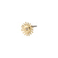 LAMIA recycled single earring gold-plated