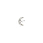 MELINA recycled single earring silver-plated