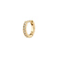 ZOE recycled single earring gold-plated