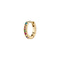 ZOE recycled single earring gold-plated