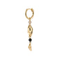 SARRA recycled single earring gold-plated