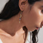SELENE recycled single earring gold-plated