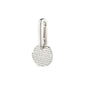 CHARM recycled coin pendant, silver-plated