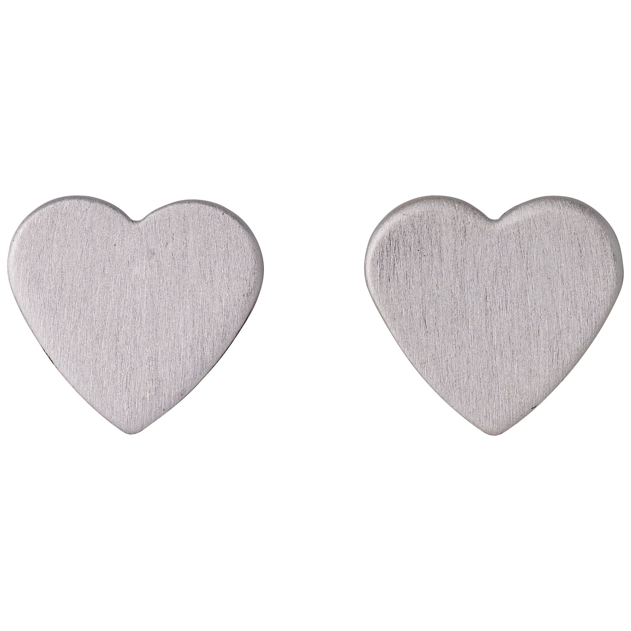 VIVI heart earrings, silver-plated, dainty and minimalist, designed for daily wear. Perfect for layering or solo, embodying Pilgrim's blend of timeless and trendy styles.