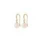 GOLDIE pink earrings gold-plated