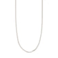 JOANNA recycled flat snake chain necklace silver-plated