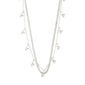 RIKO recycled halskæder, 2-i-ét sæt, sølvbelagt