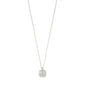 CINDY recycled crystal pendant necklace silver-plated