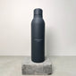 Trinkflasche aus recyceltem Stahl, 470 ml – dunkelgrau