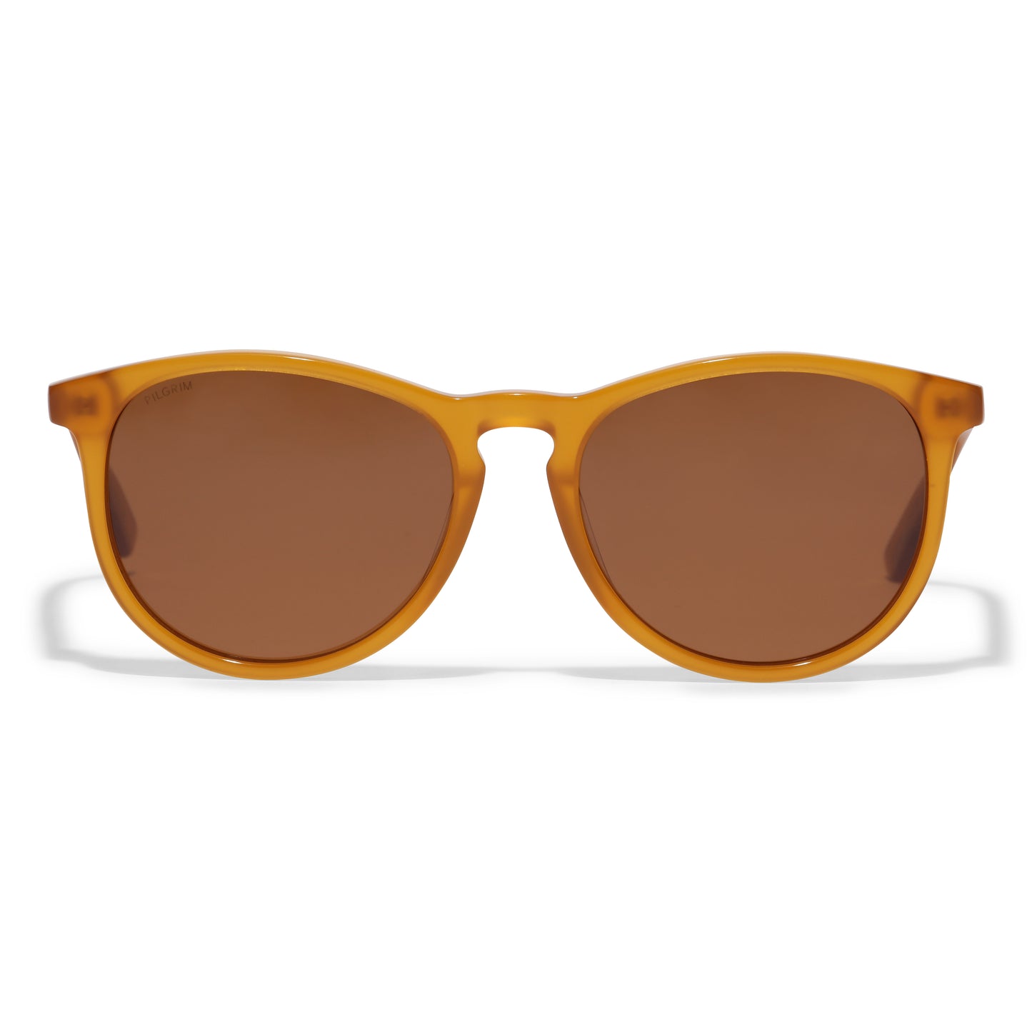 SAHARA classic acetate sunglasses light brown