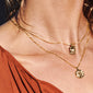 VALKYRIA Münz-Halskette, 2-in-1-Set, vergoldet