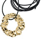 PULSE recycled multi chain gold-plated