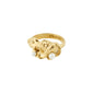 MOON recycled ring gold-plated