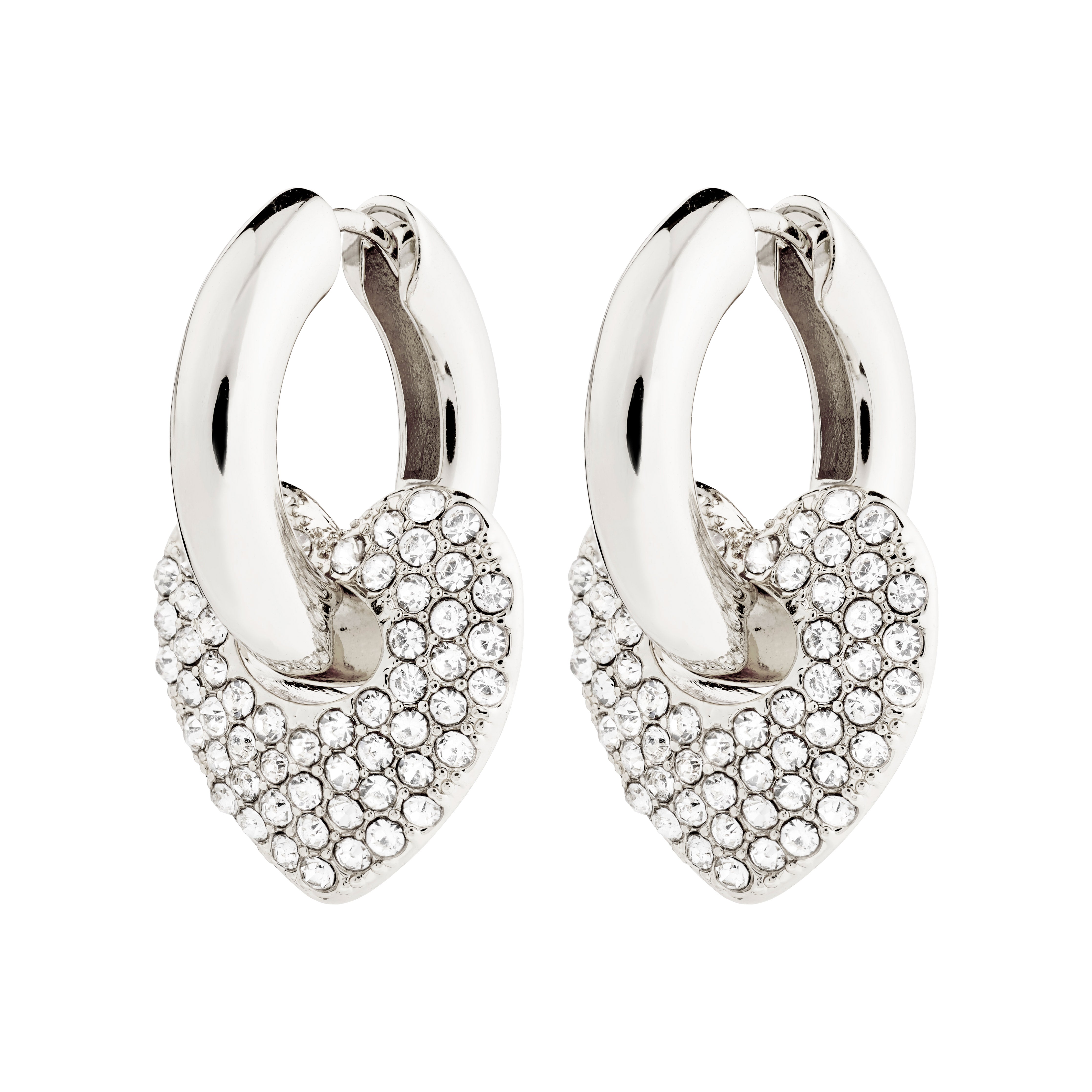 DUNE crystal earrings gold-plated – Pilgrim