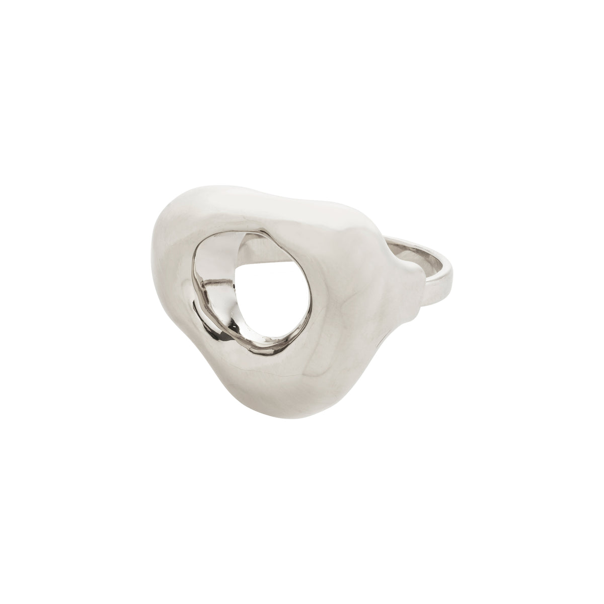 FREE ring sølvbelagt