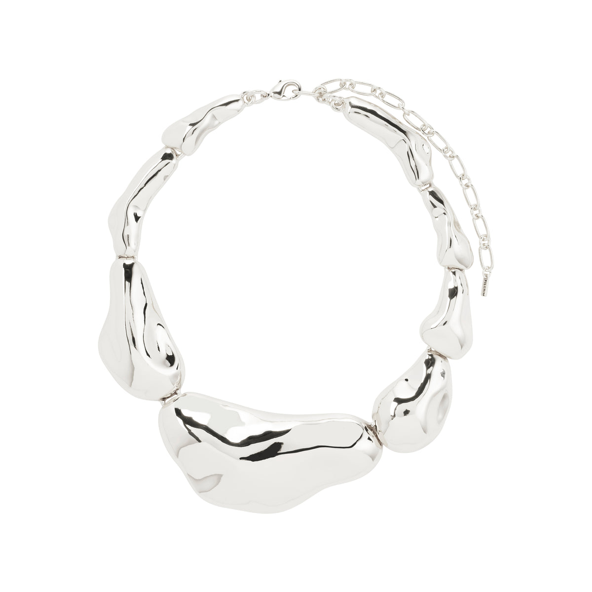 FREE statement necklace silver-plated