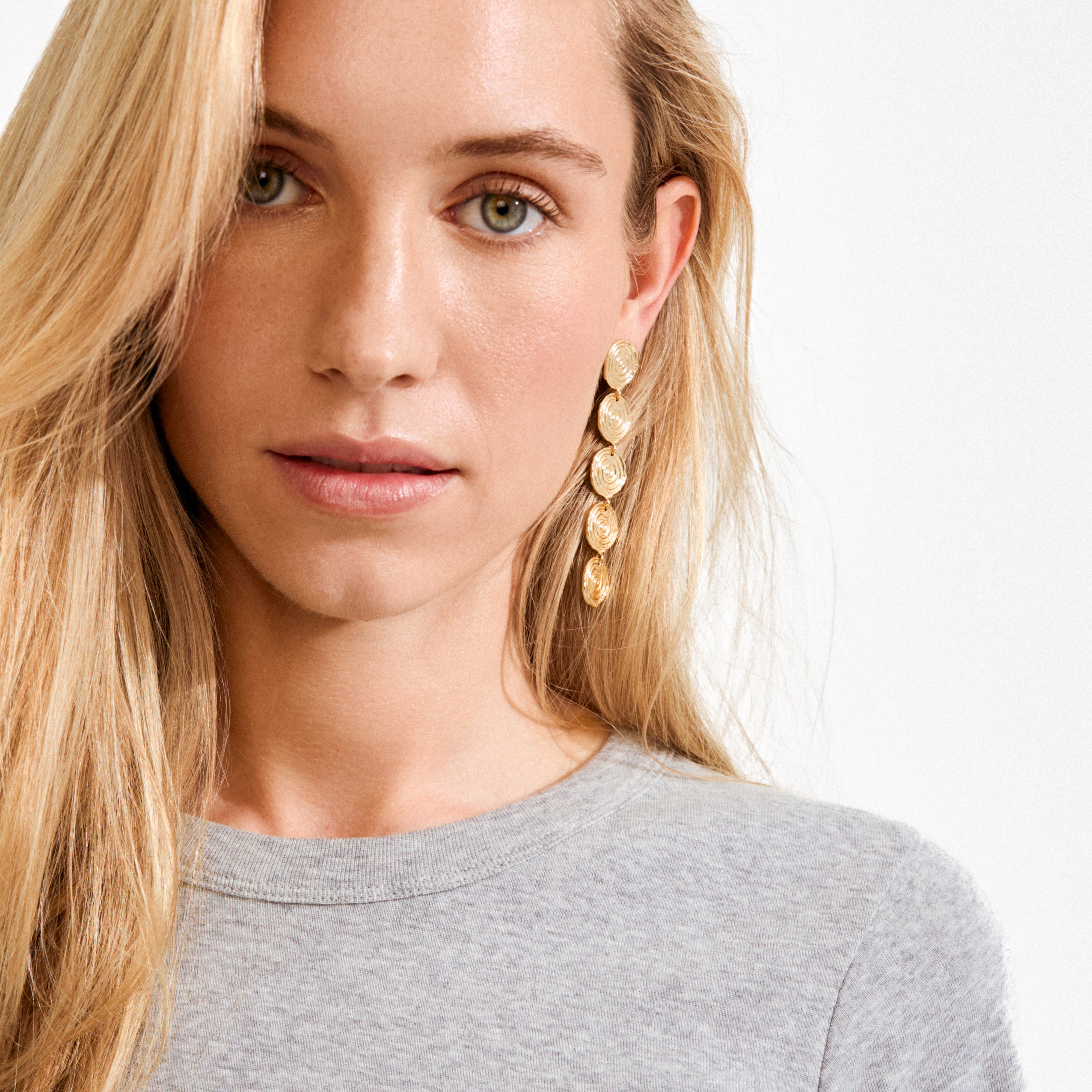 AIR øredobber gullbelagt