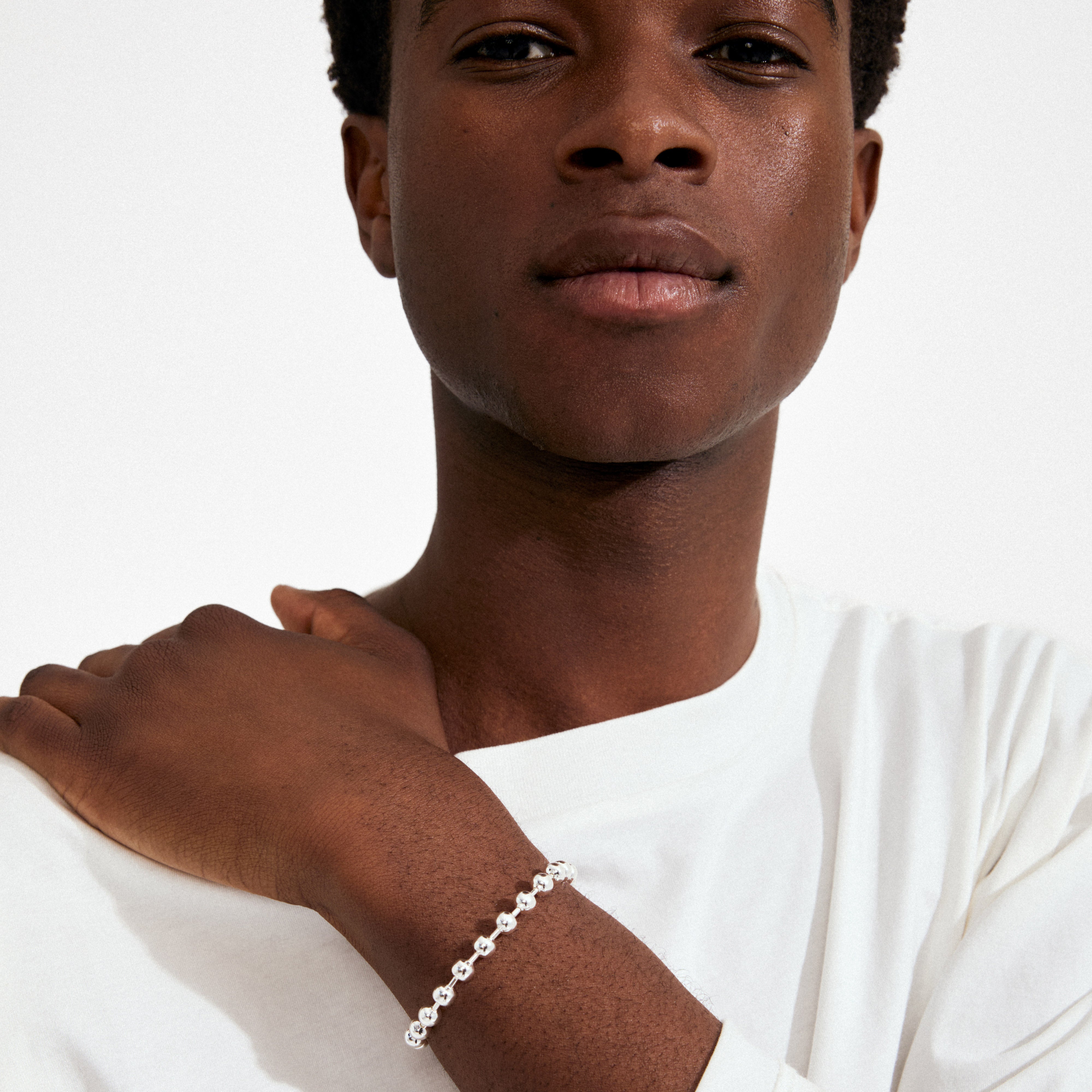 AIR armbånd sølvbelagt