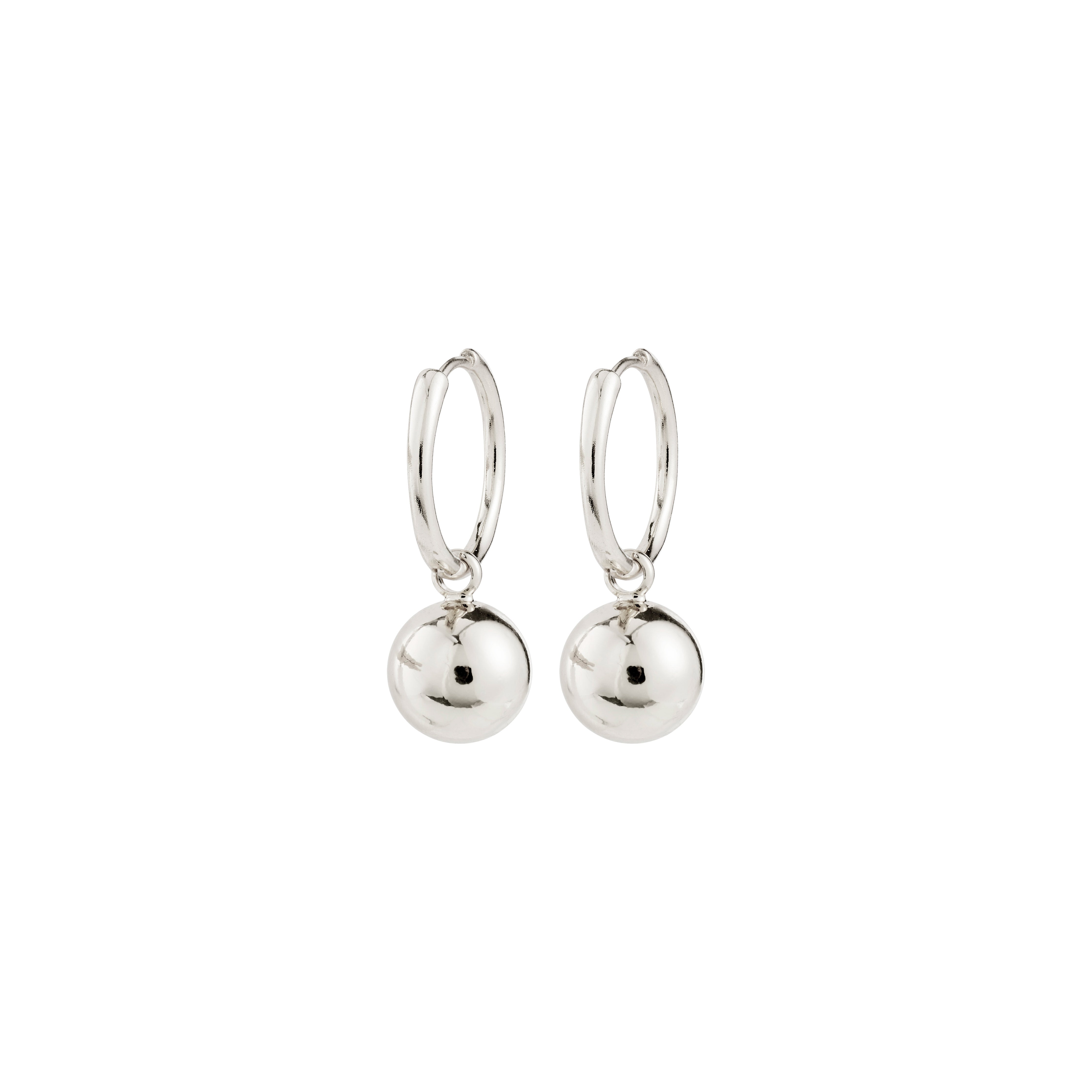 AIR hoop earrings silver-plated