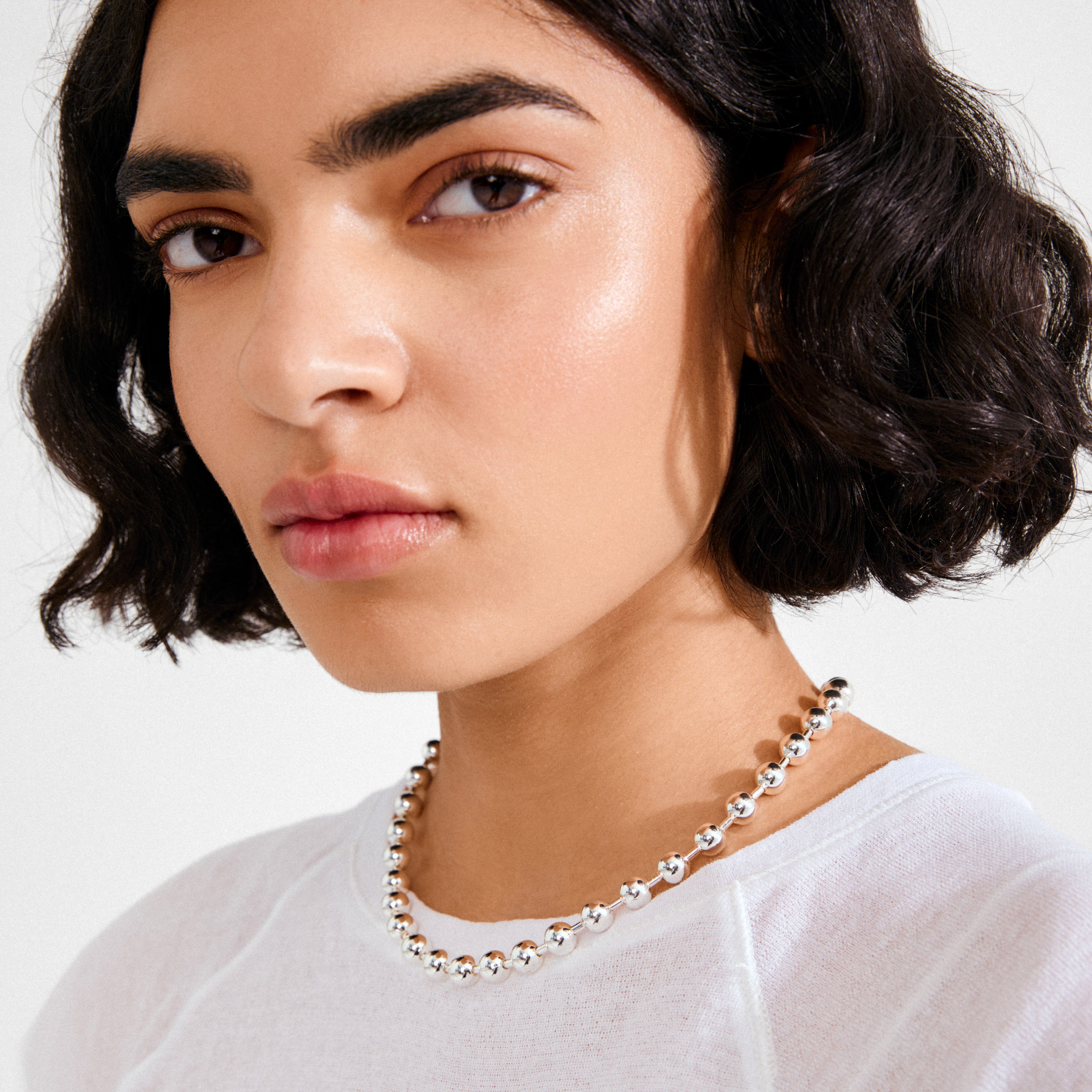 AIR Halskette versilbert