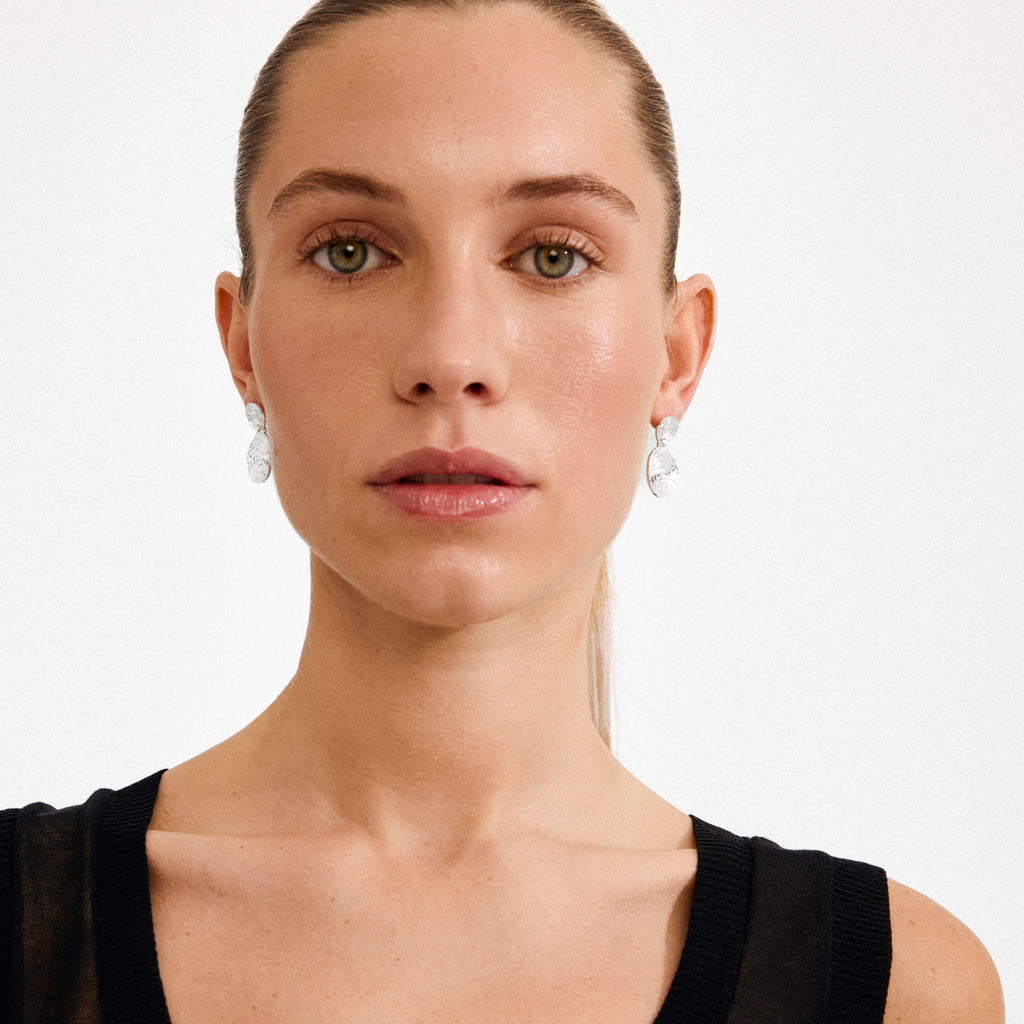 AIR earrings silver-plated