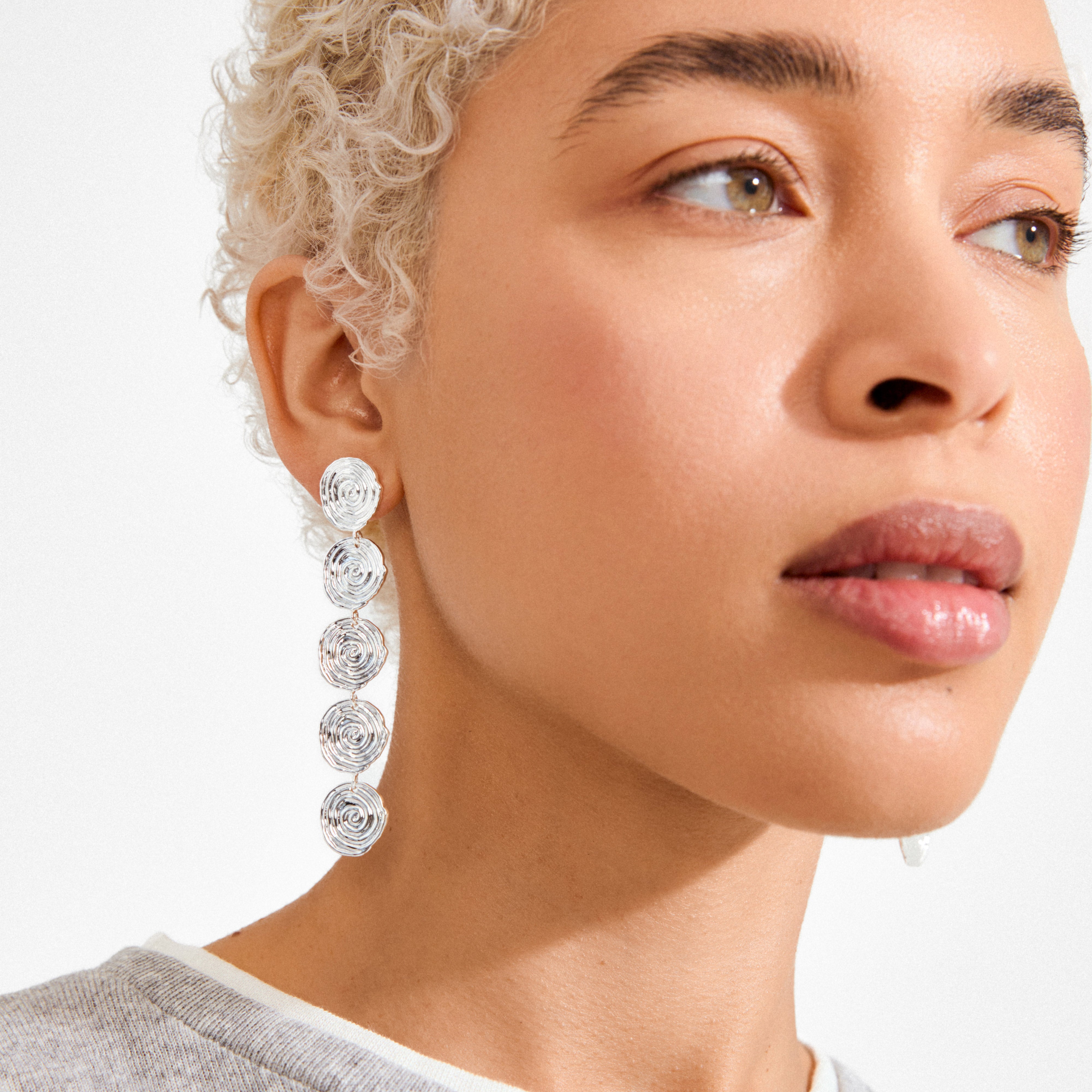 AIR Ohrringe versilbert