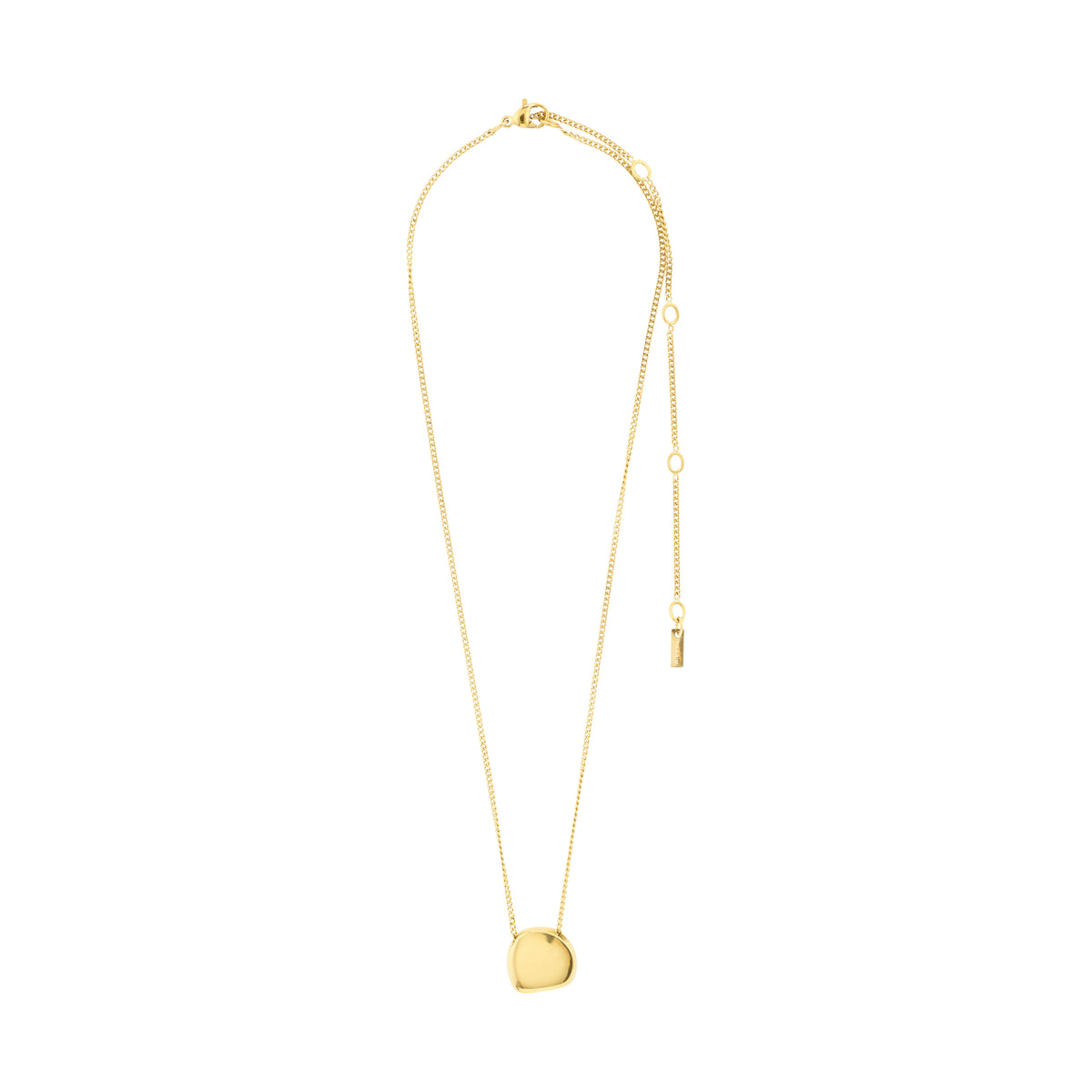 PRESENCE coin necklace gold-plated