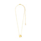 PRESENCE coin necklace gold-plated