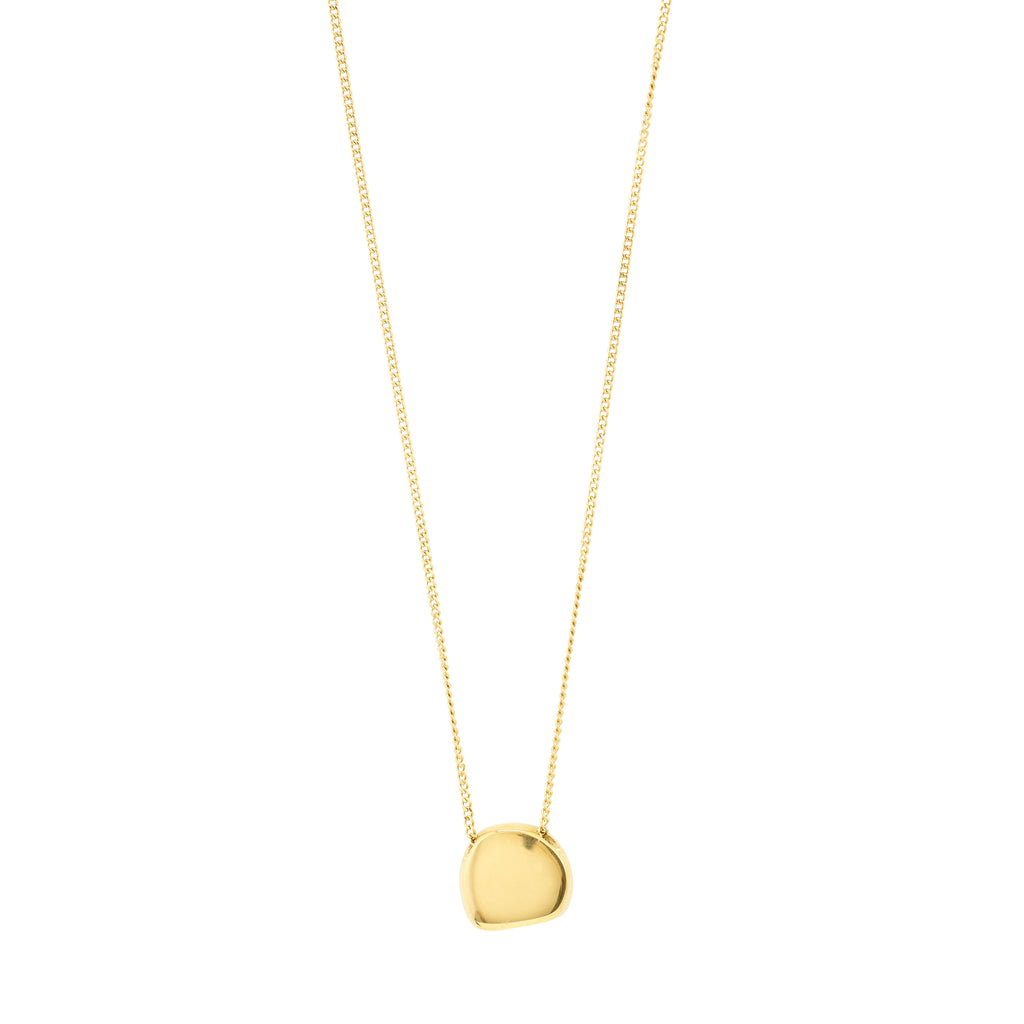 PRESENCE coin necklace gold-plated