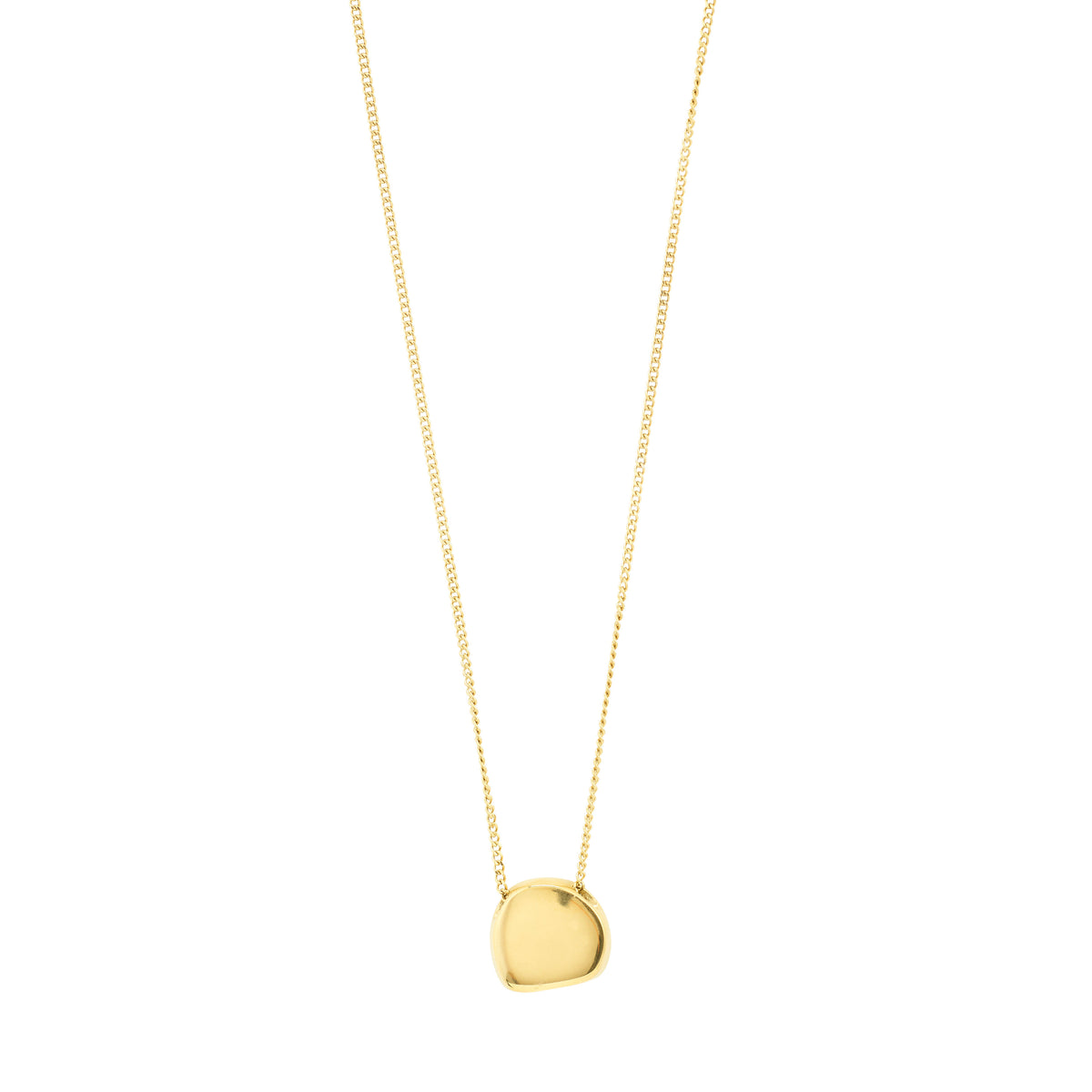 PRESENCE coin necklace gold-plated