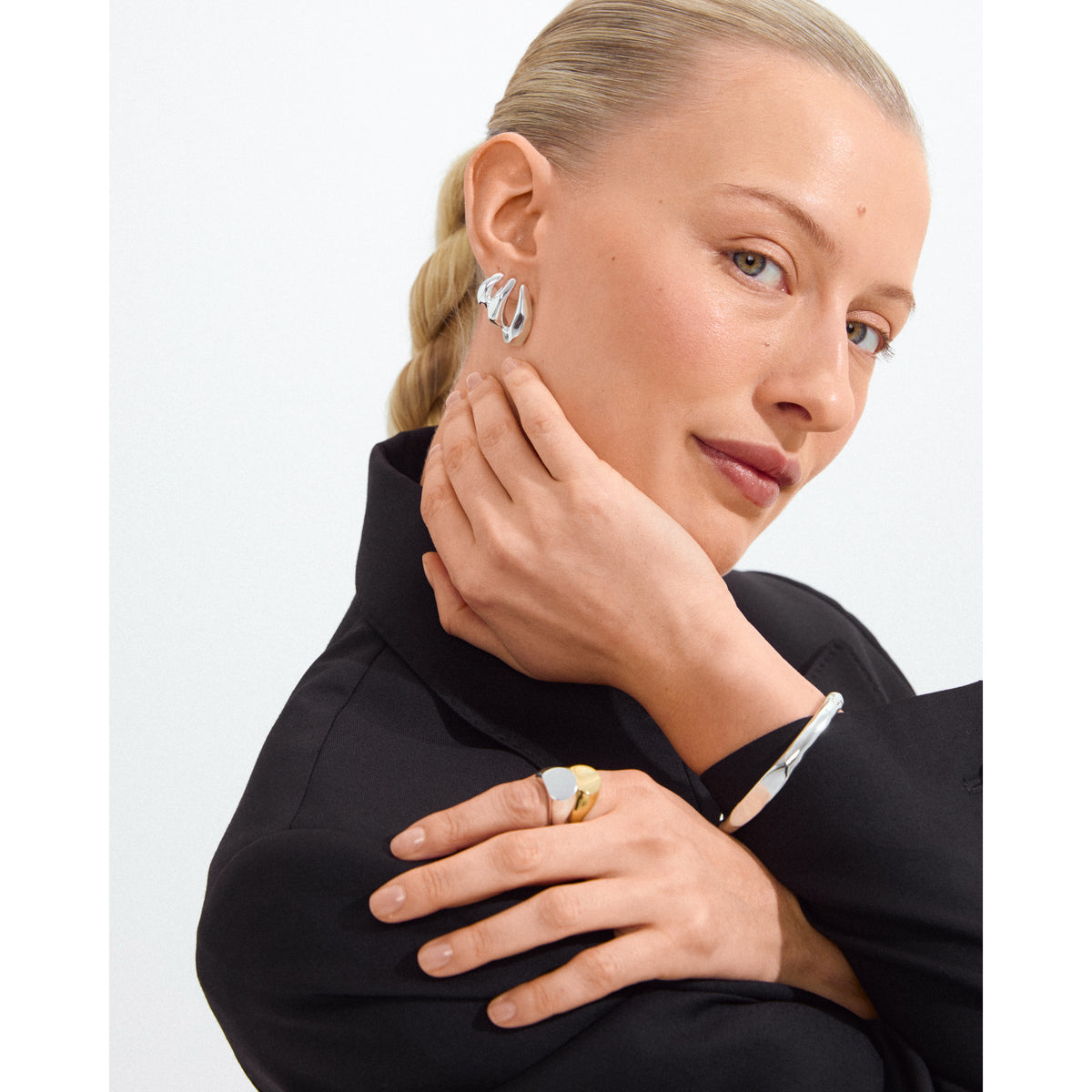 PRESENCE Armband versilbert
