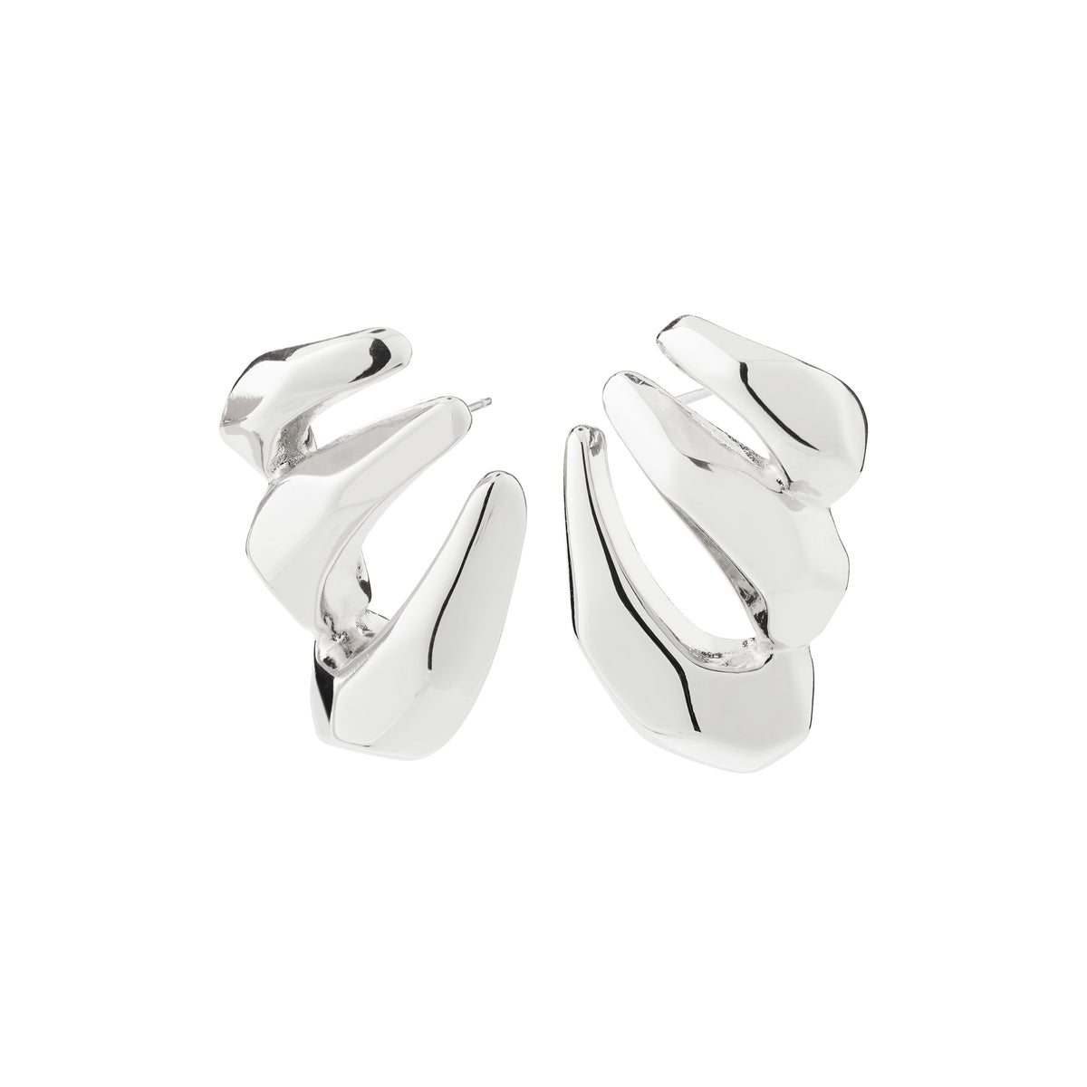 PRESENCE earrings silver-plated