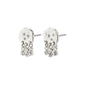 BREATHE recycled crystal earrings silver-plated