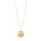 HEAT recycled coin necklace gold-plated