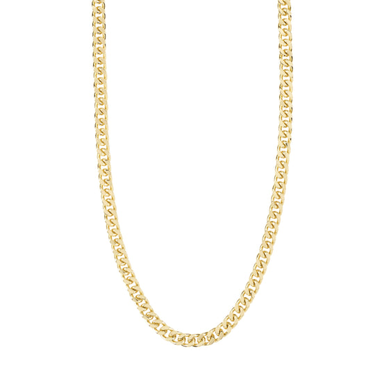 HEAT recycled chain necklace gold-plated
