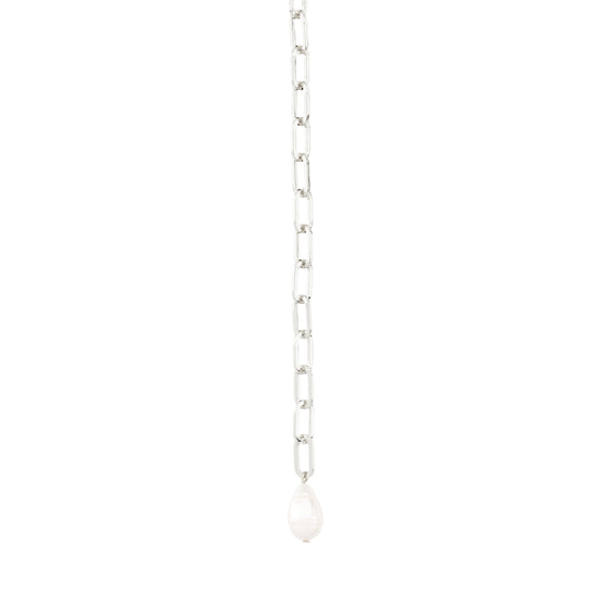 HEAT recycled chain necklace silver-plated