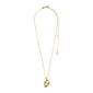 FLOW recycled pendant necklace gold-plated