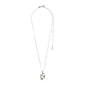 FLOW recycled pendant necklace silver-plated