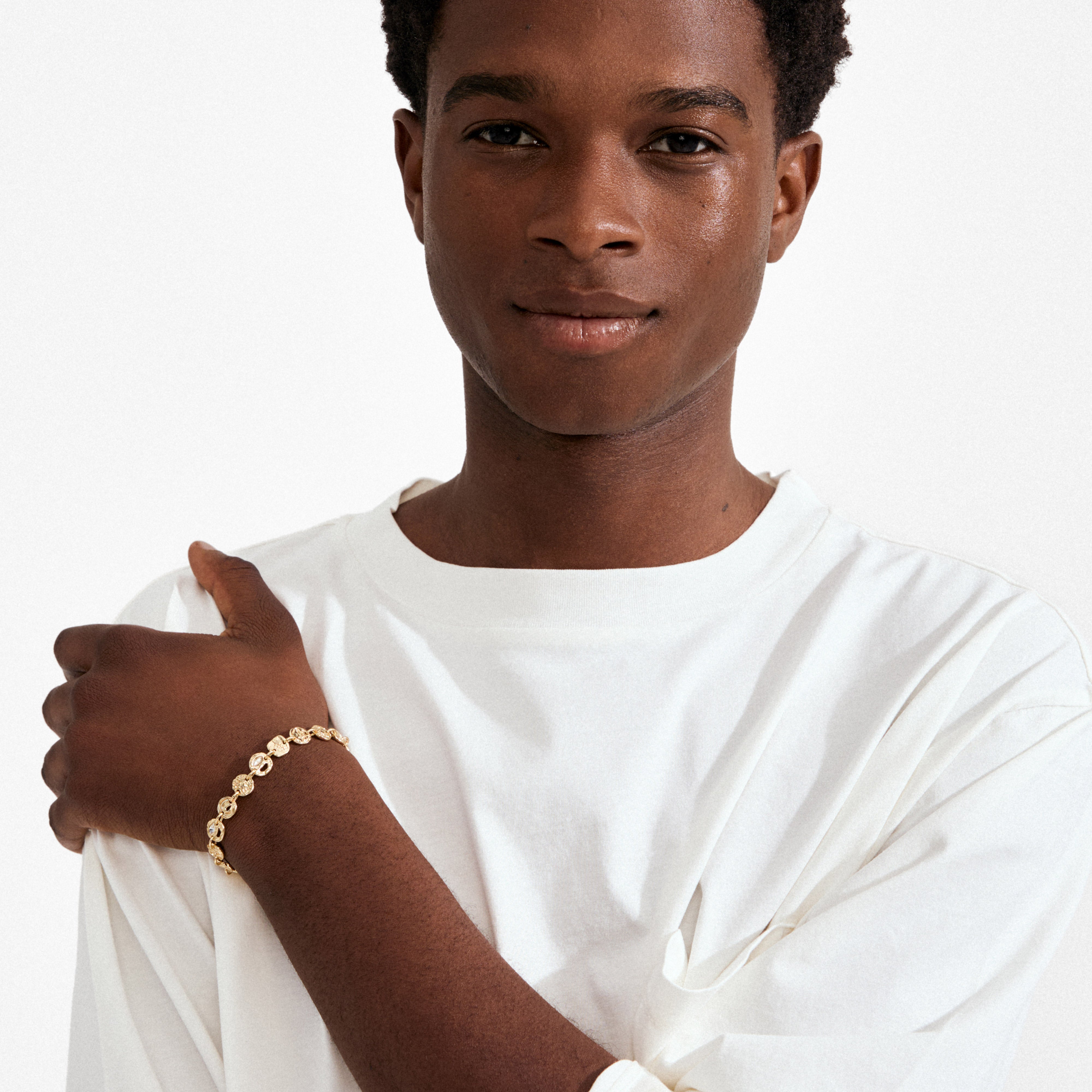 FIRE armbånd gullbelagt