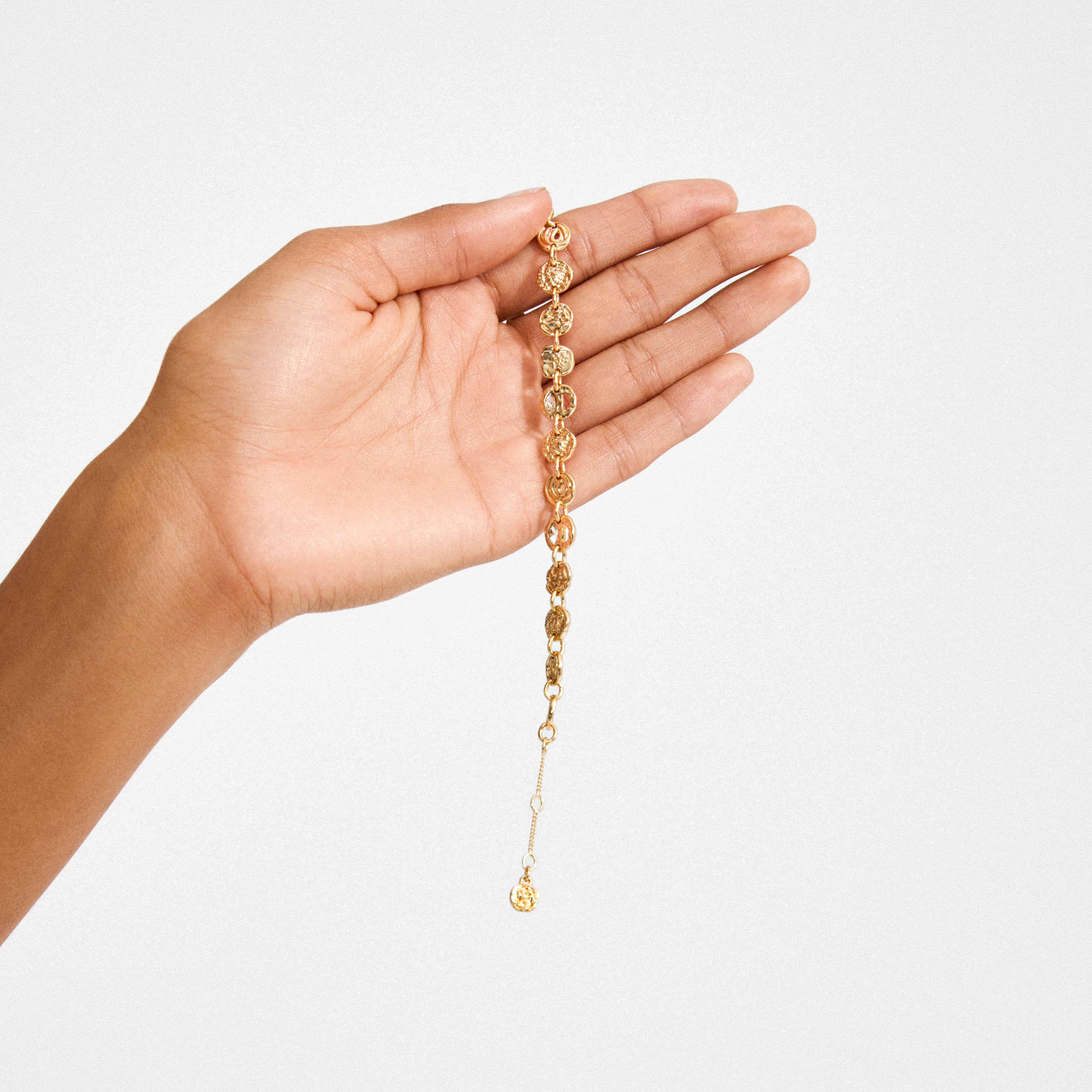 FIRE armbånd gullbelagt