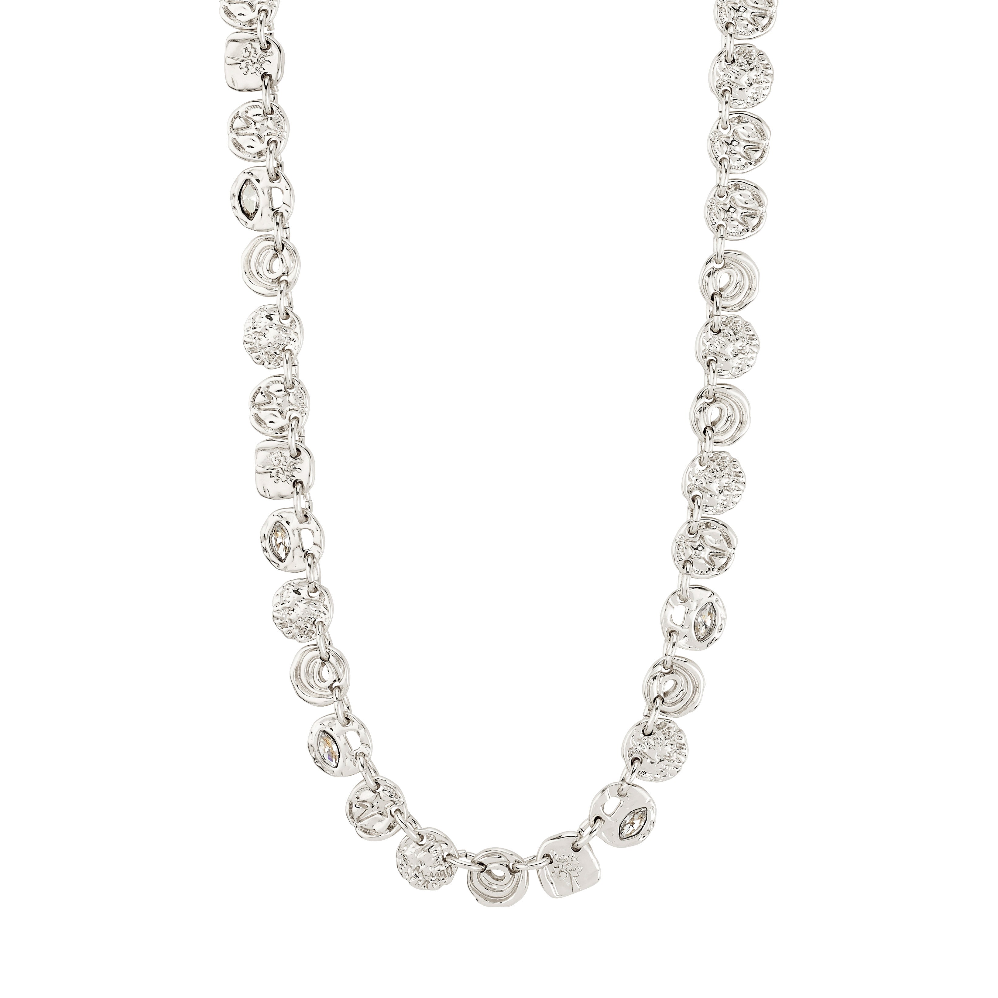 FIRE necklace silver-plated