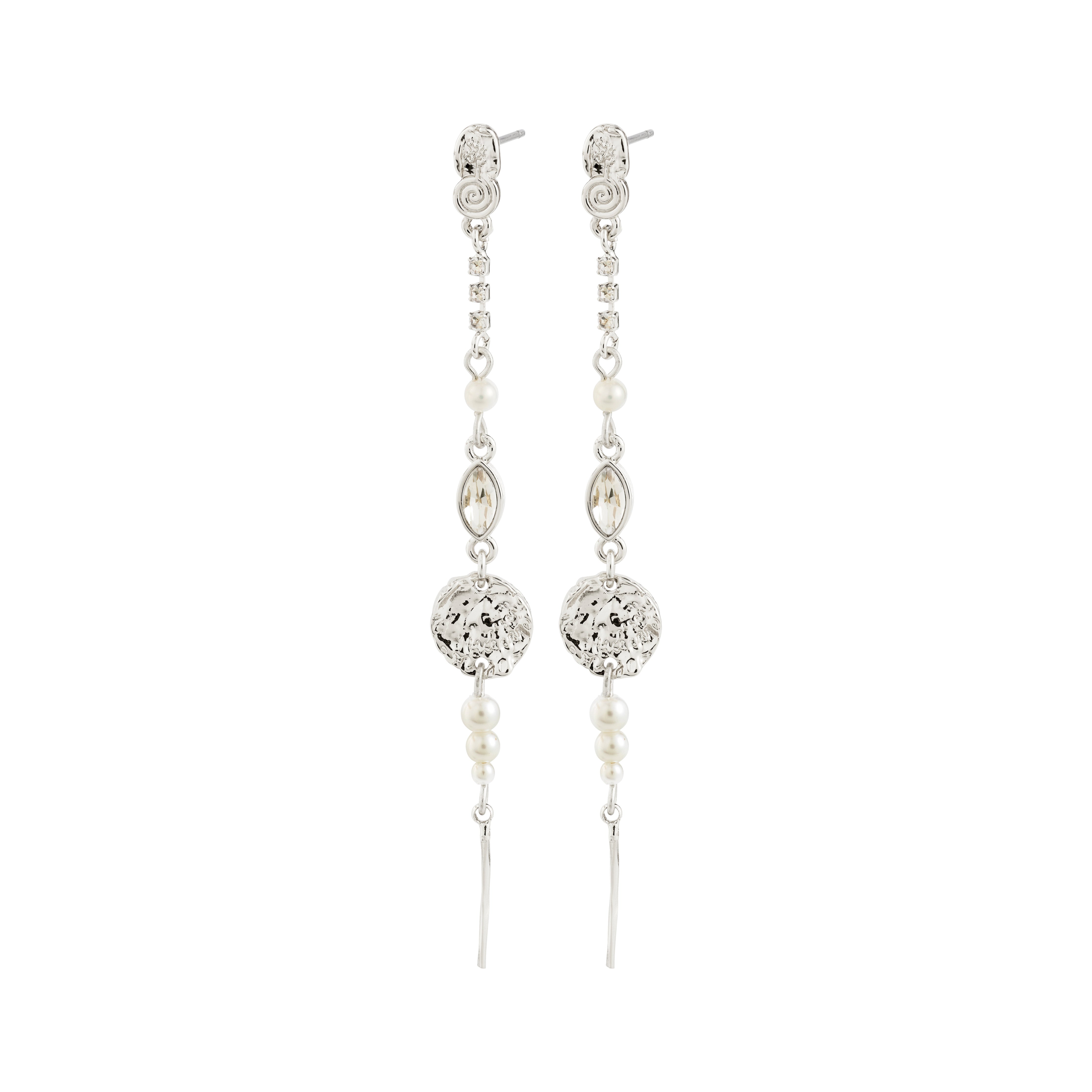 FIRE earrings silver-plated