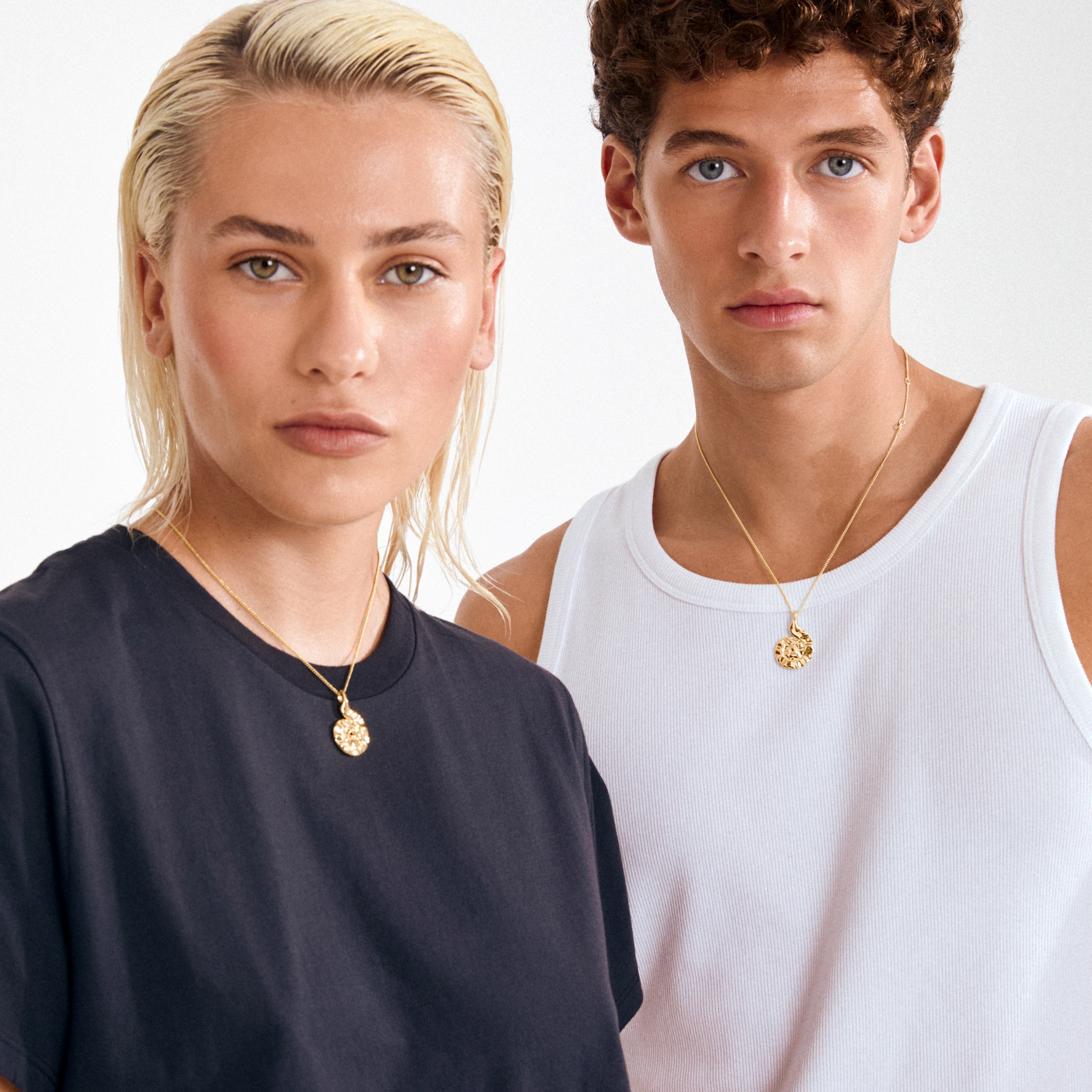 HAZE necklace gold-plated