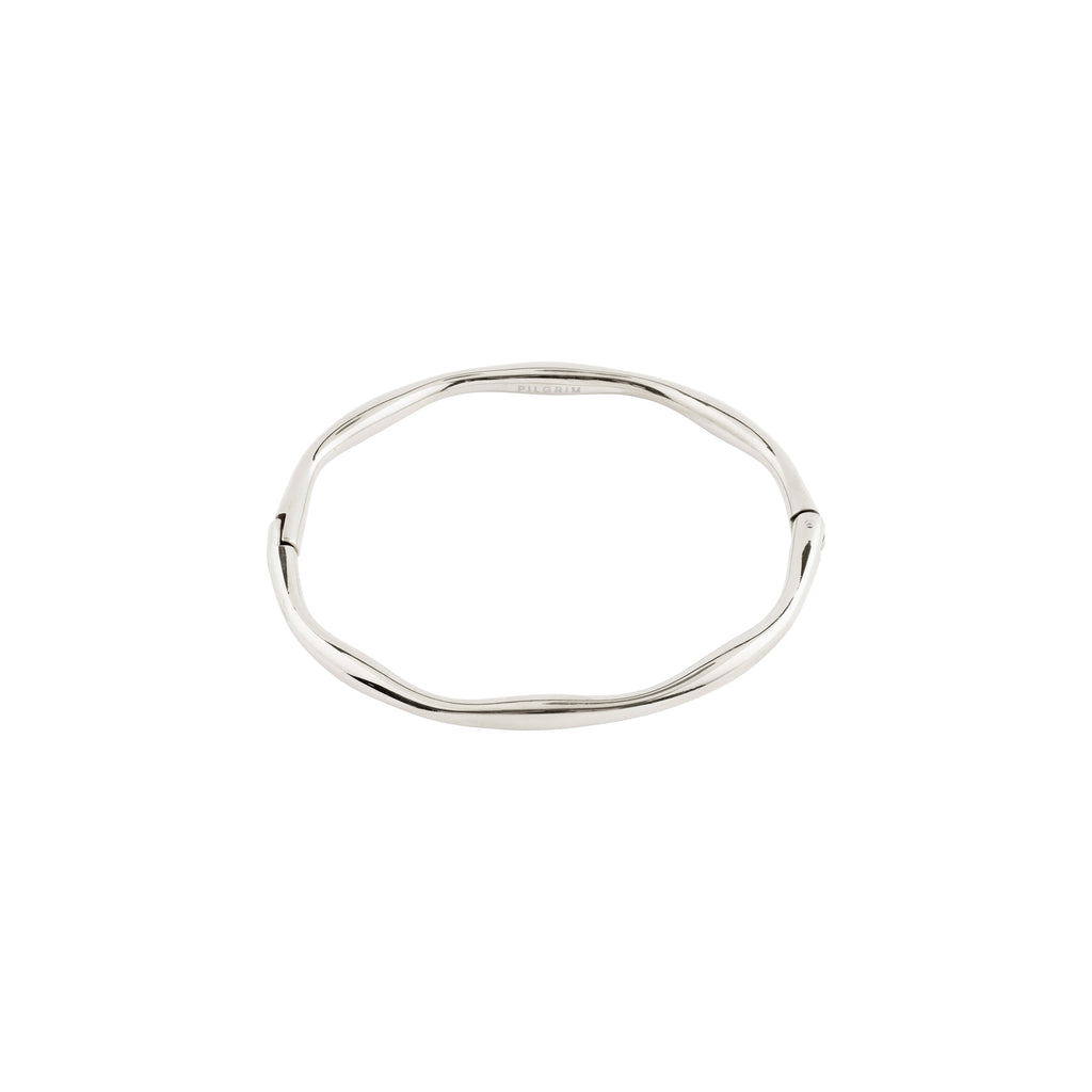 HAZE bangle silver-plated