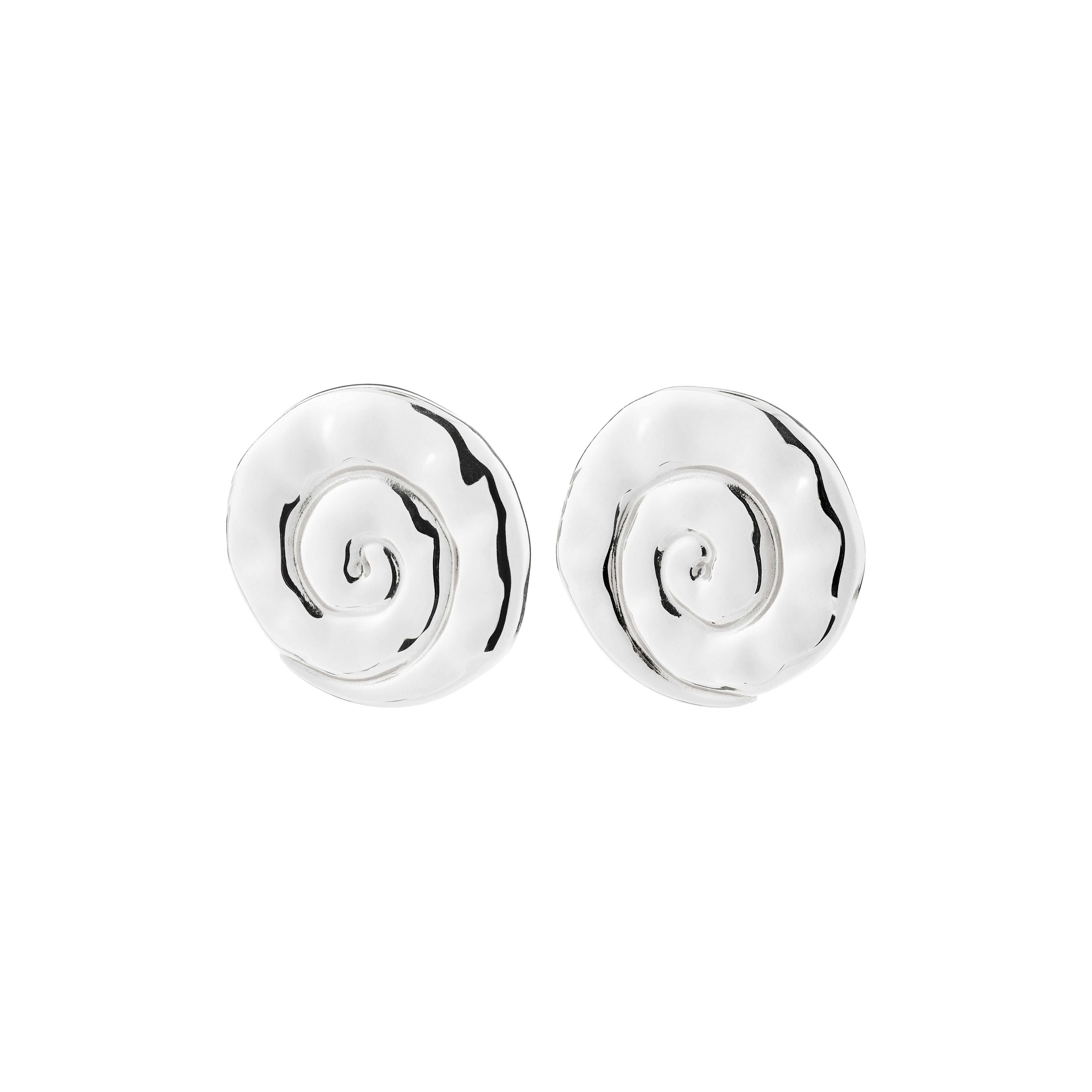 HAZE earrings silver-plated