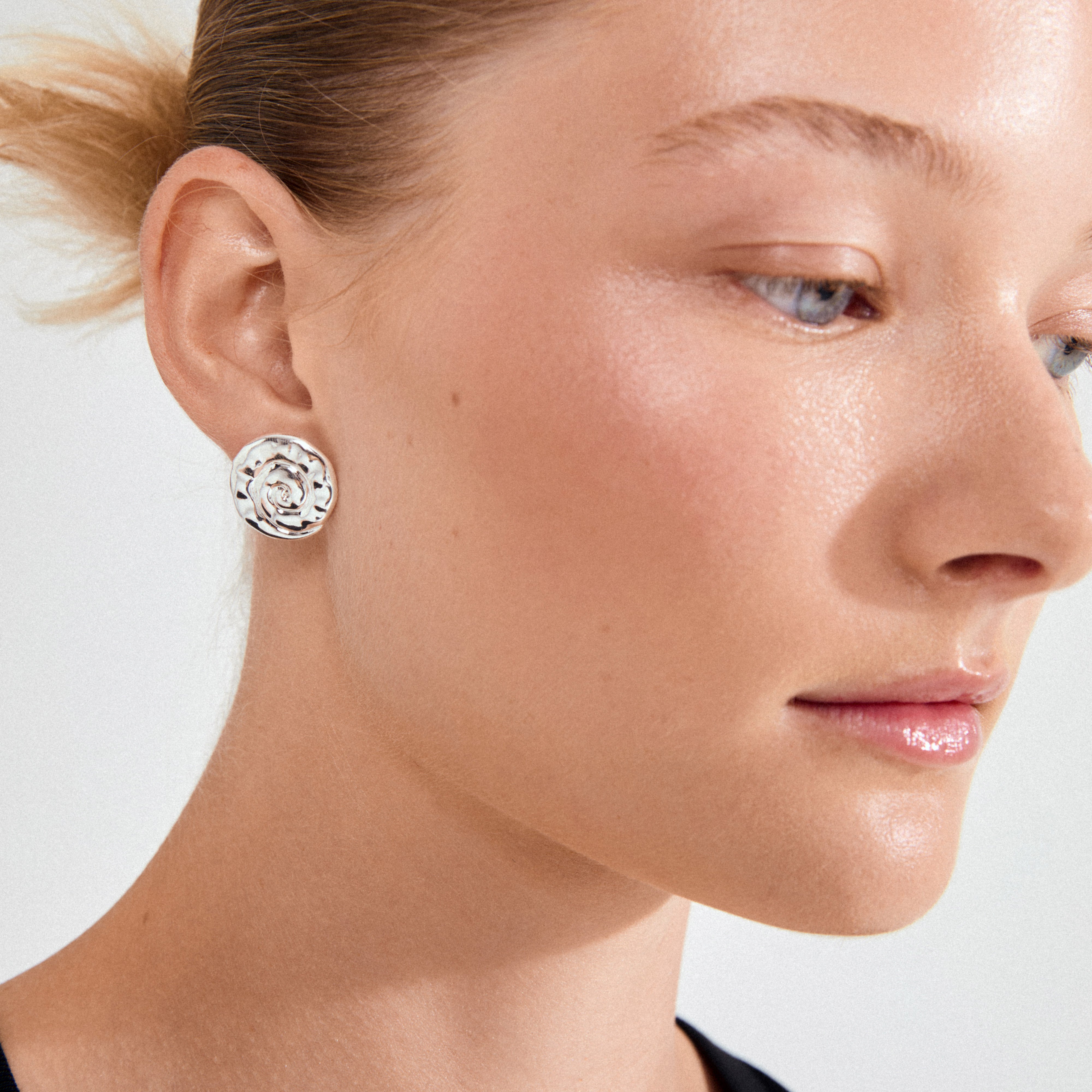 HAZE earrings silver-plated