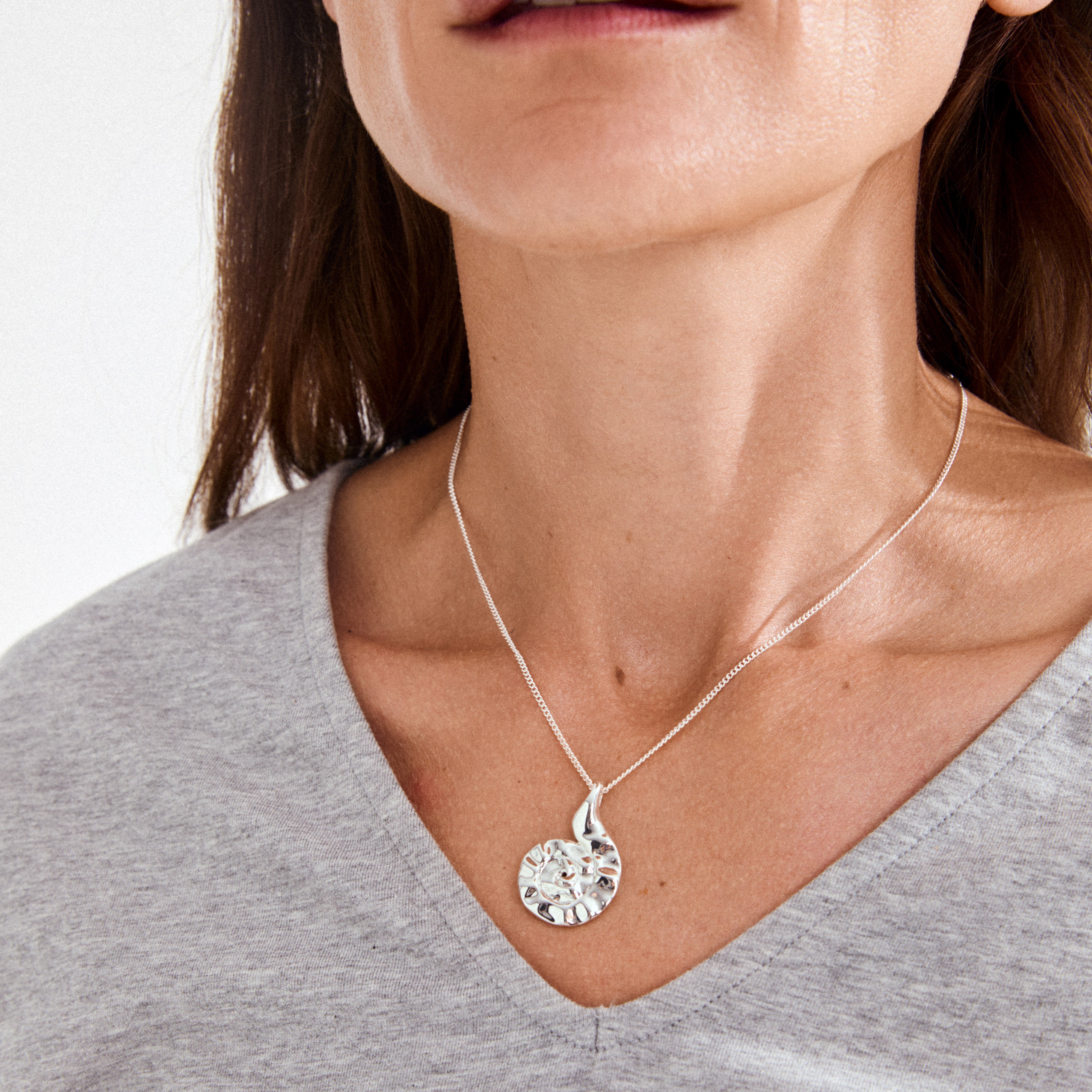 HAZE necklace silver-plated – Pilgrim