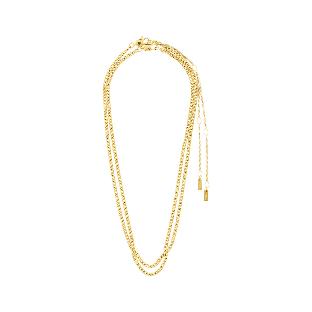 INNER 2-in-1 set necklaces gold-plated